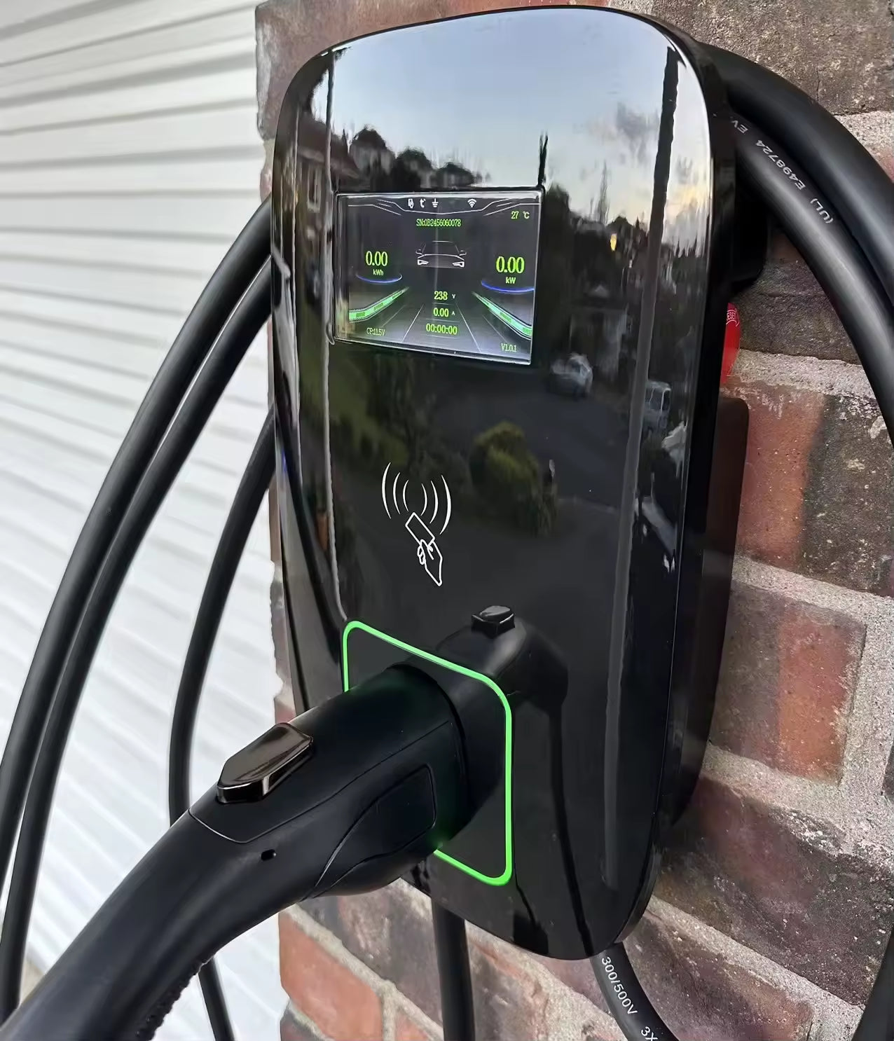 DIBOEV Type2 Charging Station Wall-Mounted Electric Vehicle Charger for BYD Wuling Omoda Jaecoo MG Geely Zeekr